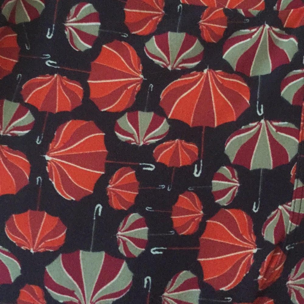 LuLaRoe OS leggings, umbrellas
